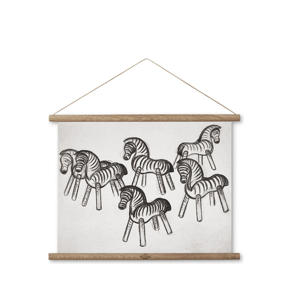 Kay Bojesen Drawing, Zebra Sketch