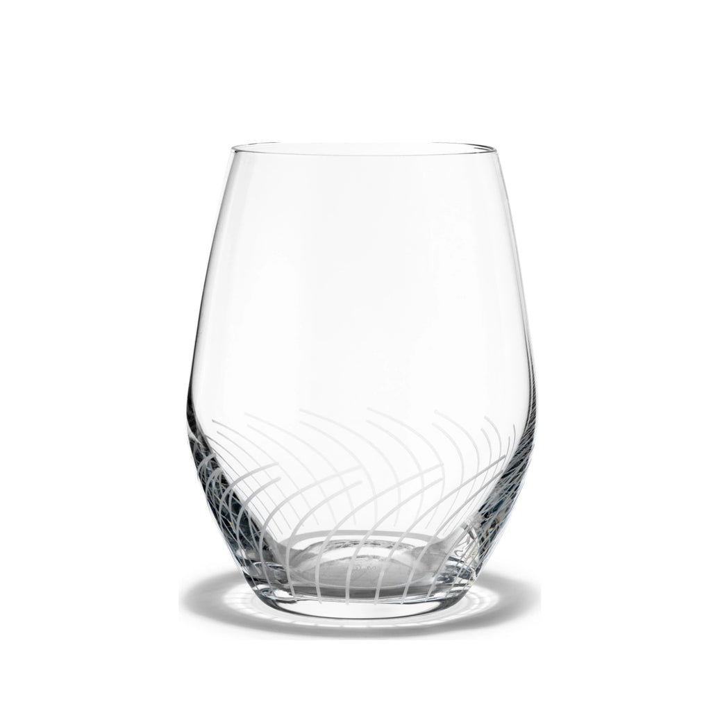Holmegaard Cabernet Lines Water Glass, 2 Pcs.