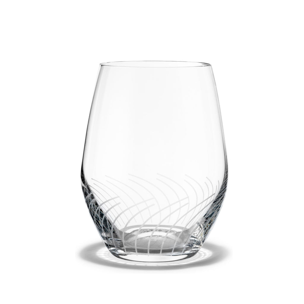 Holmegaard Cabernet Lines Water Glass, 2 Pcs.