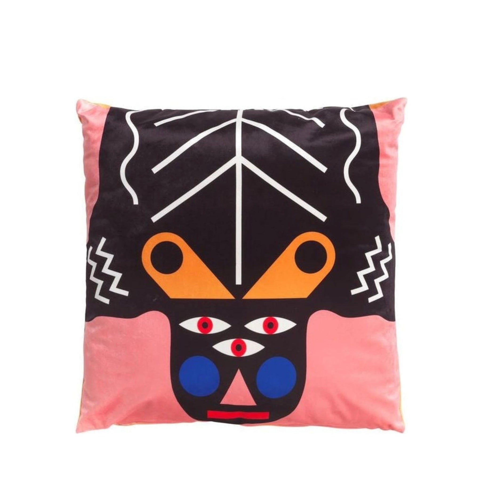 Qeeboo Oggian Cushion 45x45 Cm, Kinotto