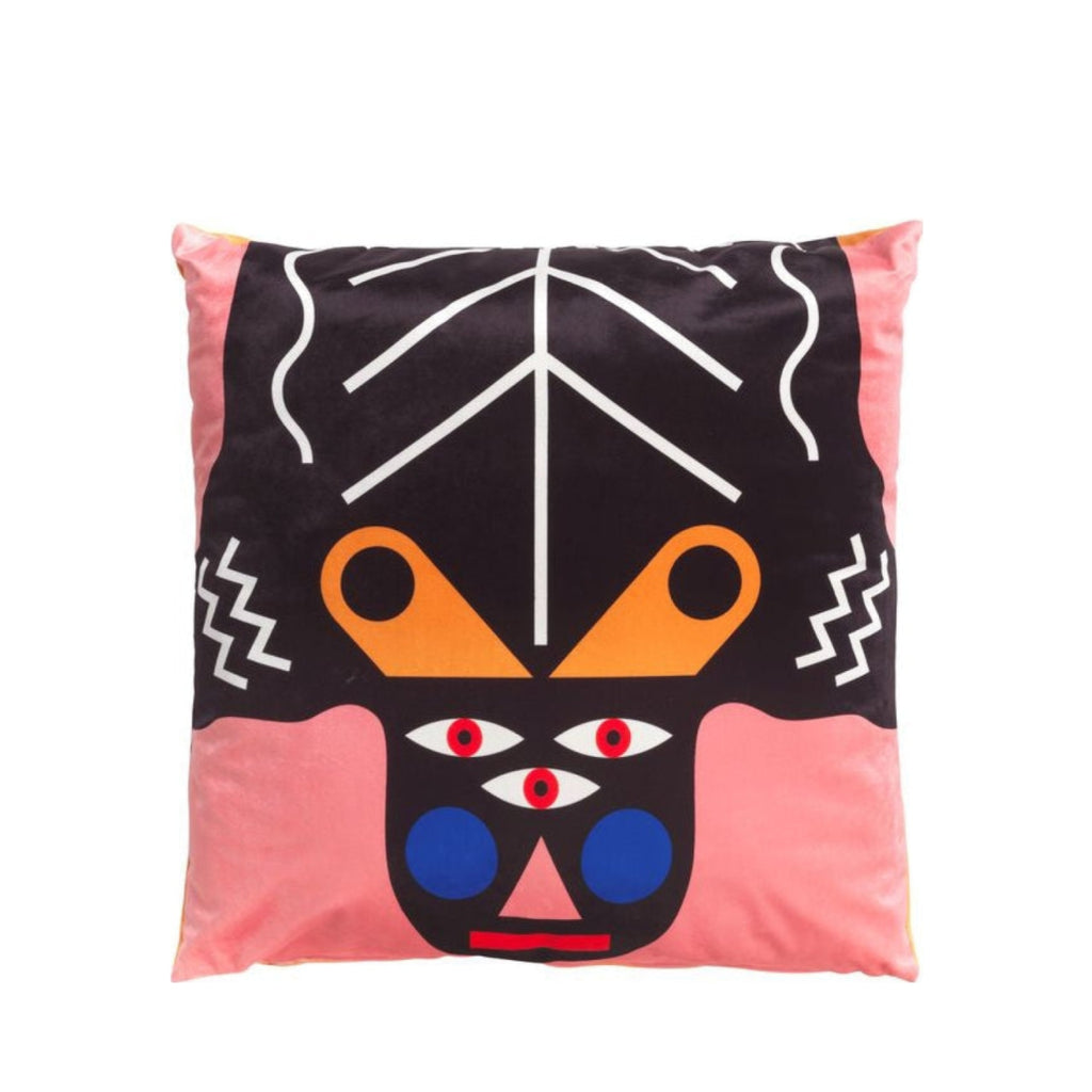 Qeeboo Oggian Cushion 45x45 Cm, Kinotto