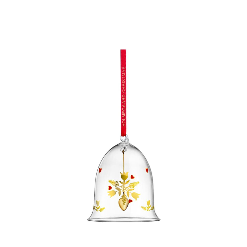 Holmegaard Ann Sofi Romme Christmas Bell Clear Large