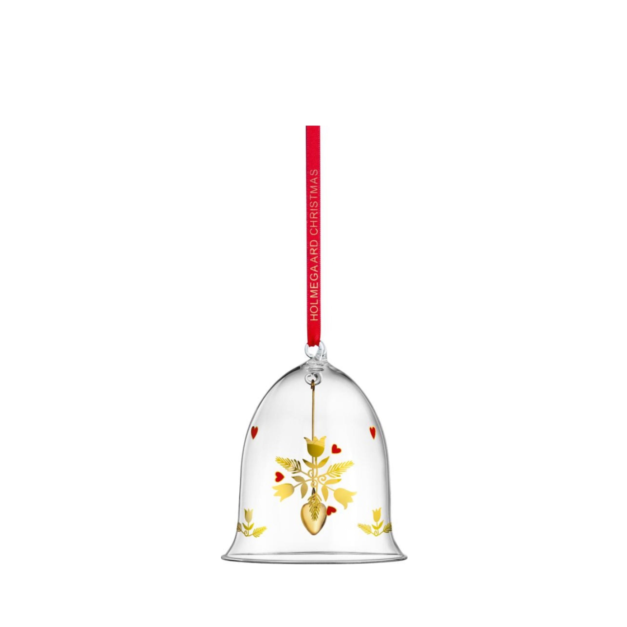 Holmegaard Ann Sofi Romme Christmas Bell Clear Large