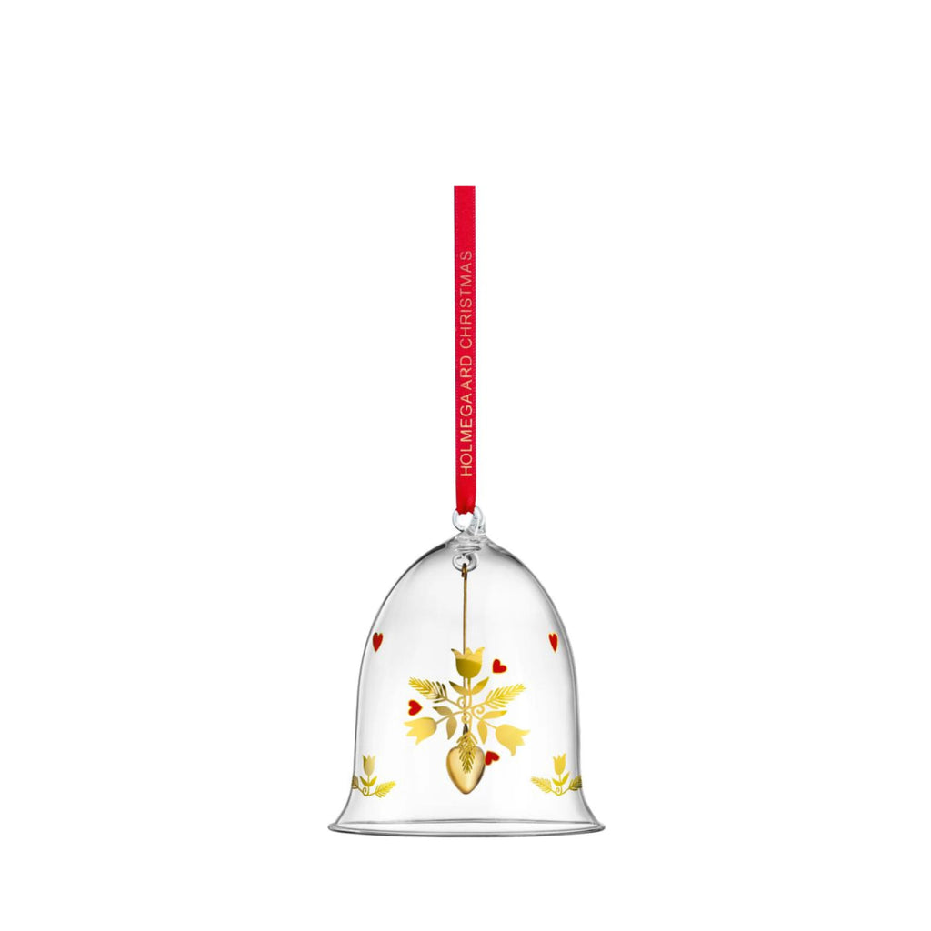 Holmegaard Ann Sofi Romme Christmas Bell Clear Large