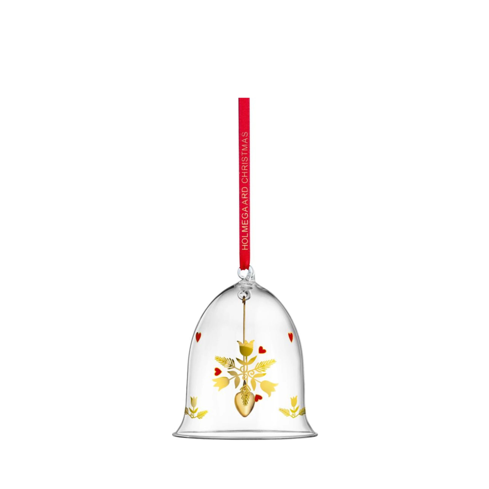 Holmegaard Ann Sofi Romme Christmas Bell Clear Large