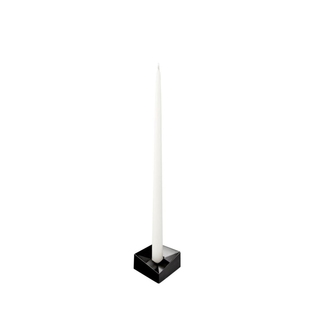 Stoff Nagel Candle Holder Small, Black Chrome