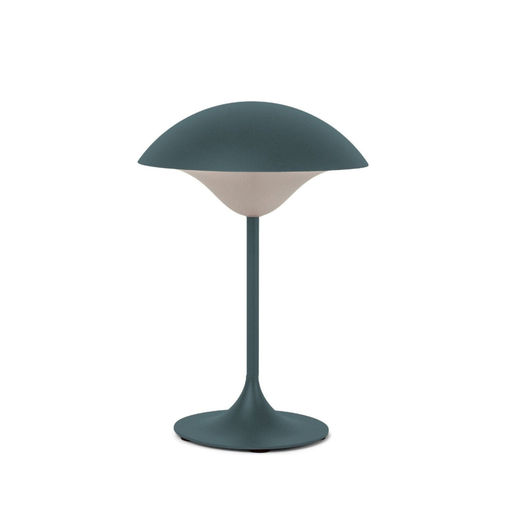 Spring Copenhagen Eclipse Table Lamp, Forest Green