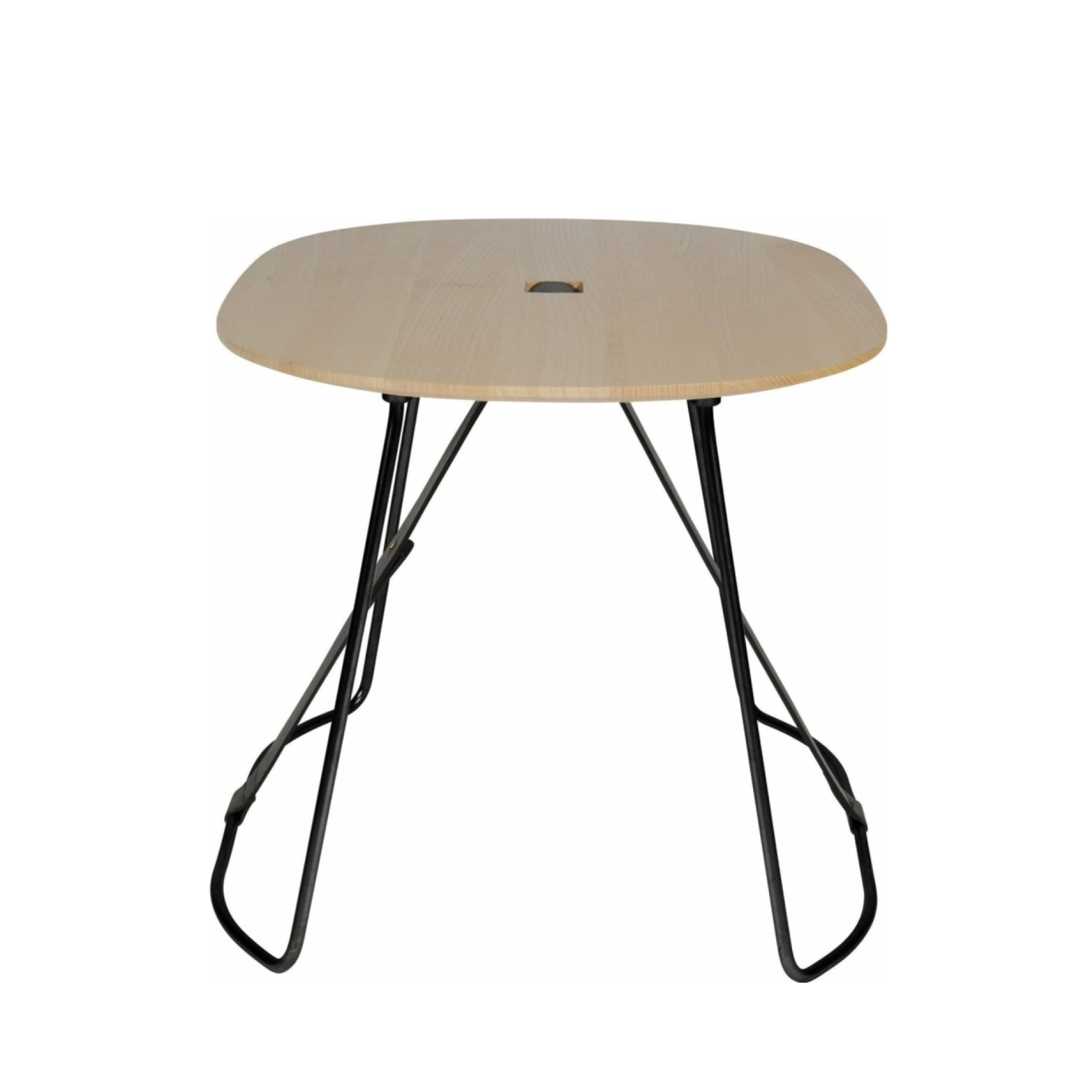 Cuero Sierra Side Table Black, 44cm
