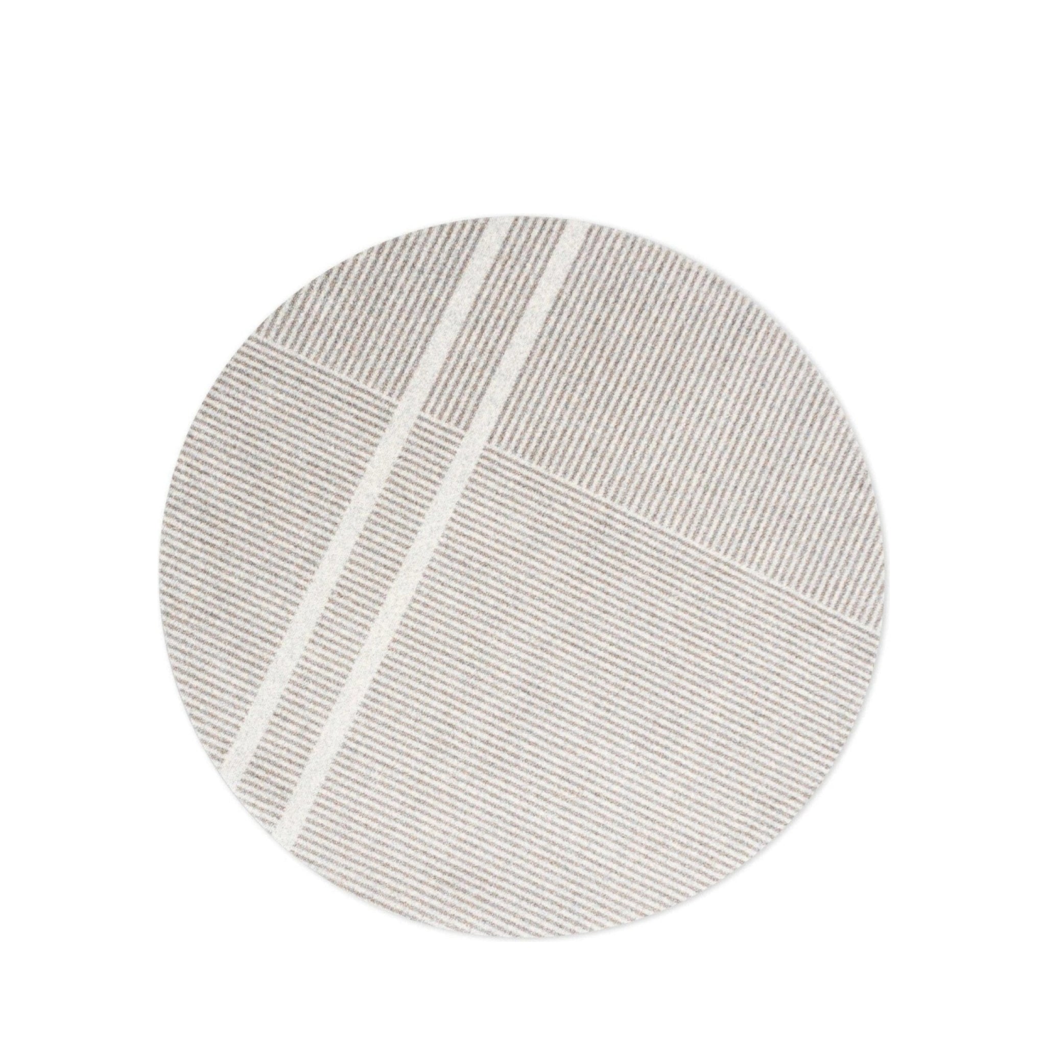 Heymat Løype Breezy Beige Doormat 150×150 cm — PET Rubber