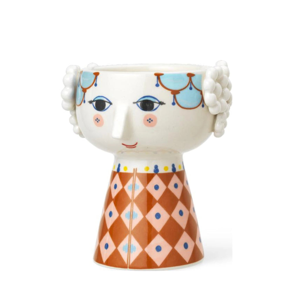 Bjørn Wiinblad Eva Candlestick H9,5 Terracotta