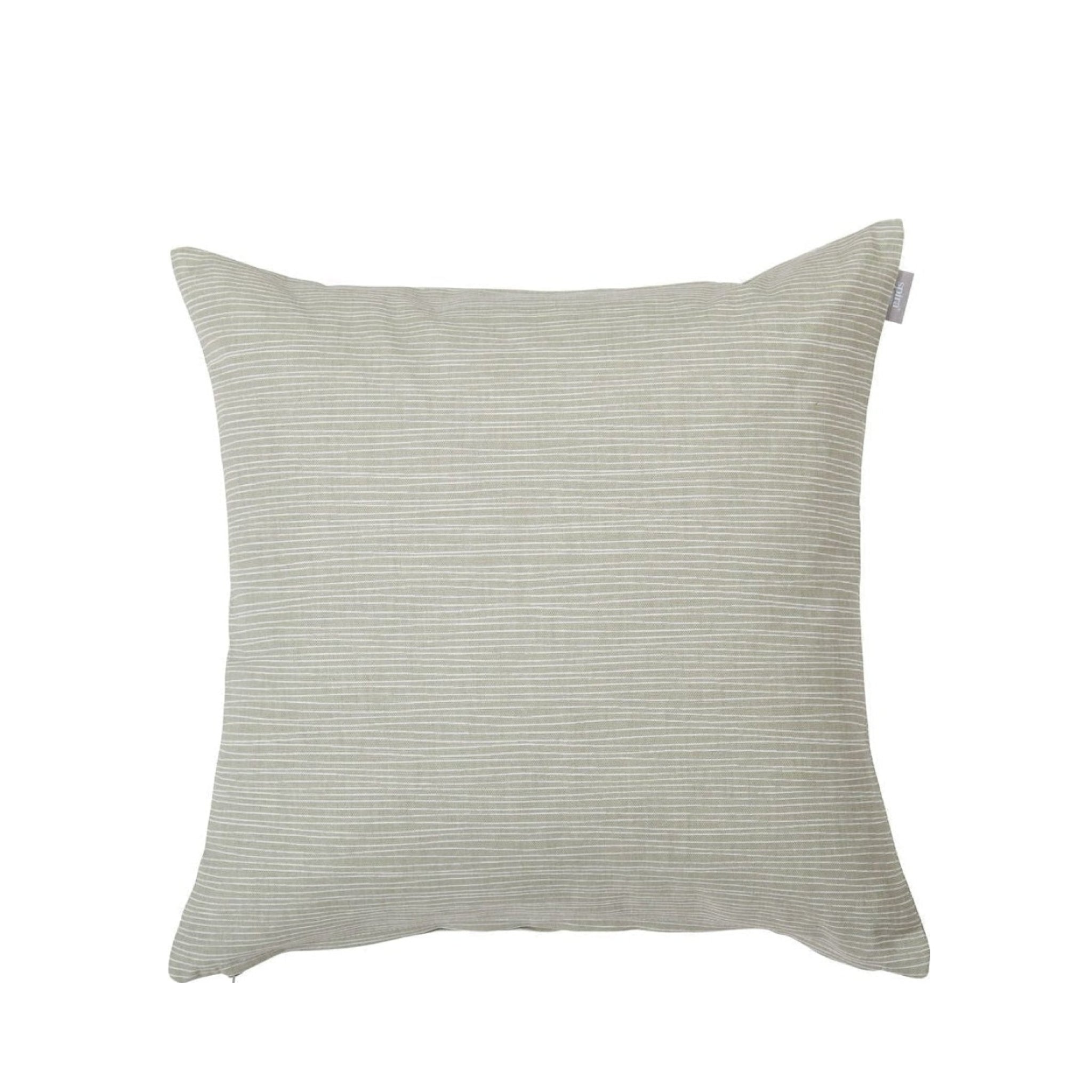 Spira Line Pillow Cover, Linen