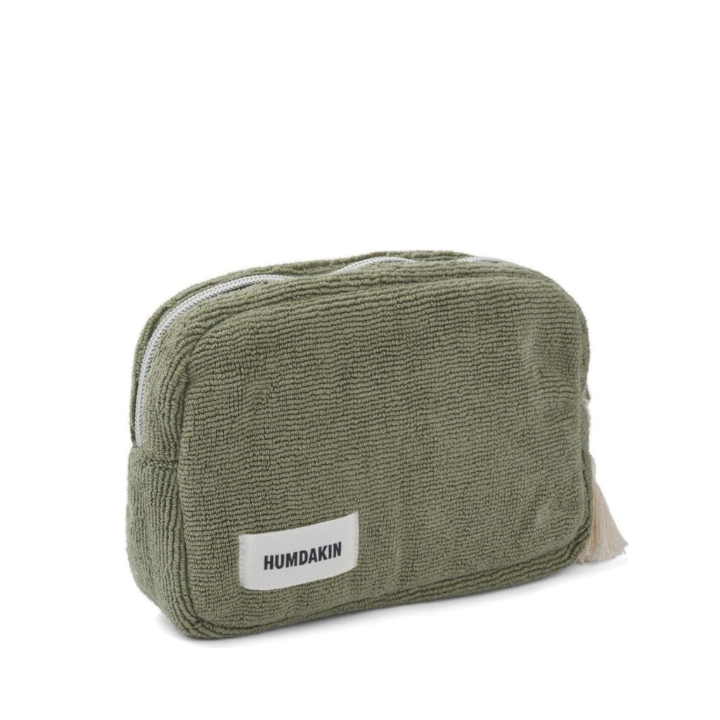 Humdakin Terry Cosmetic Bag, Green Tea