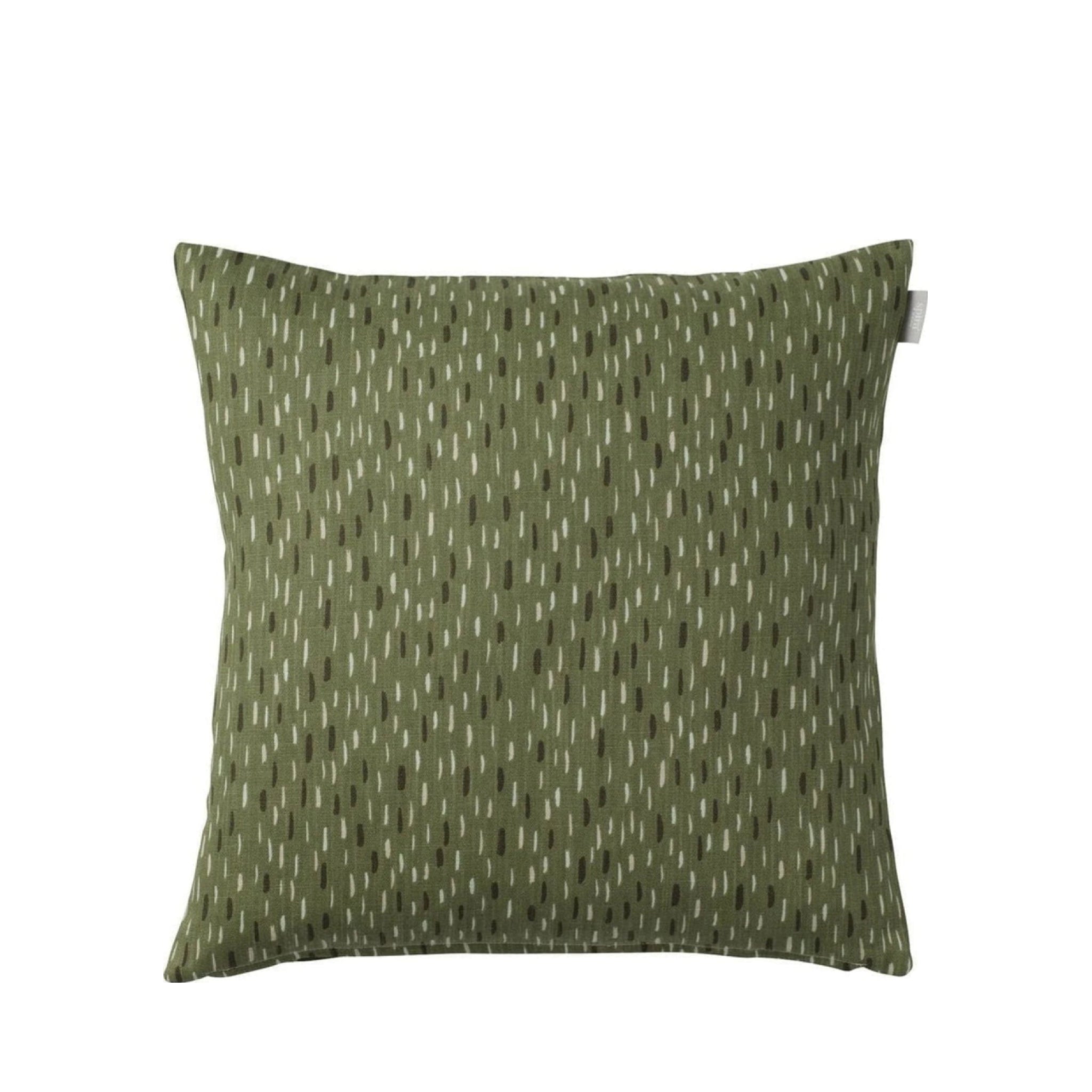 Spira Art Pillow Cover, Green