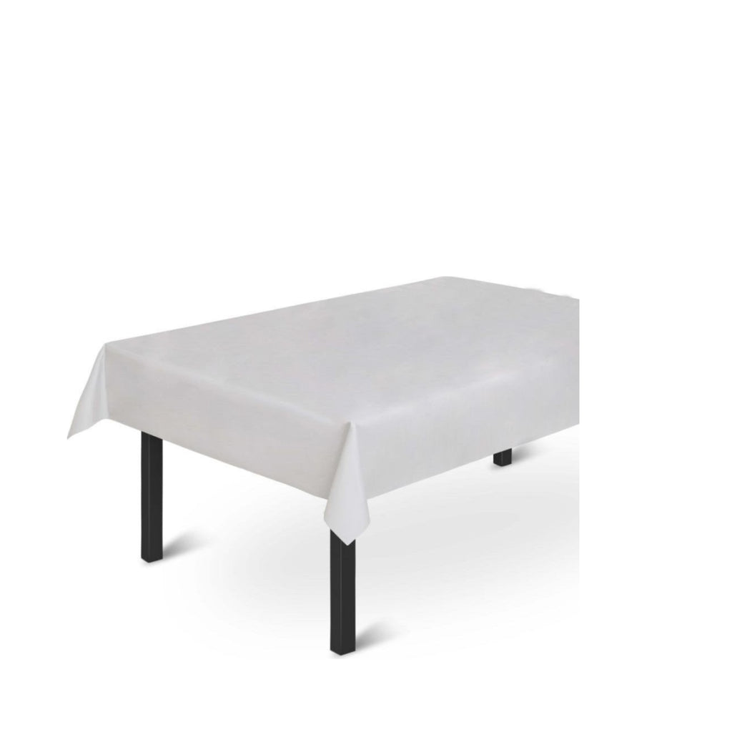 Juna Basic Acrylic Tablecloth Light Grey, 140 Cm