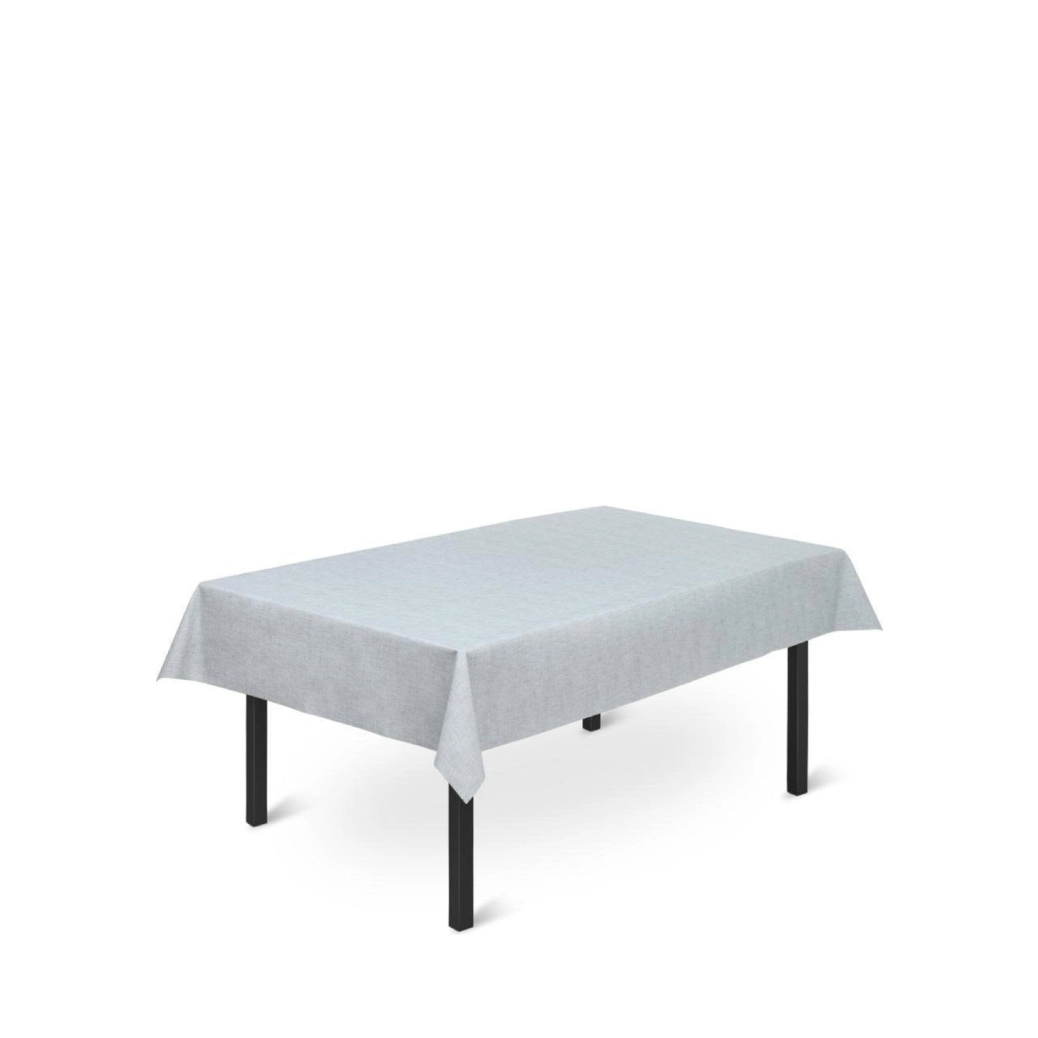 Juna Nature Acrylic Tablecloth Grey, 140 Cm