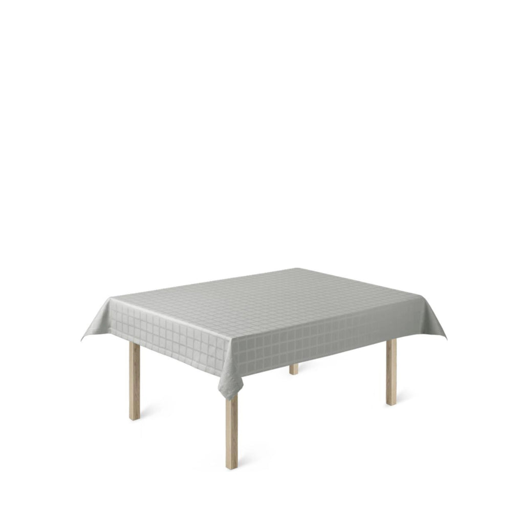 Juna Brick Damascus Tablecloth Grey, 150x270 Cm