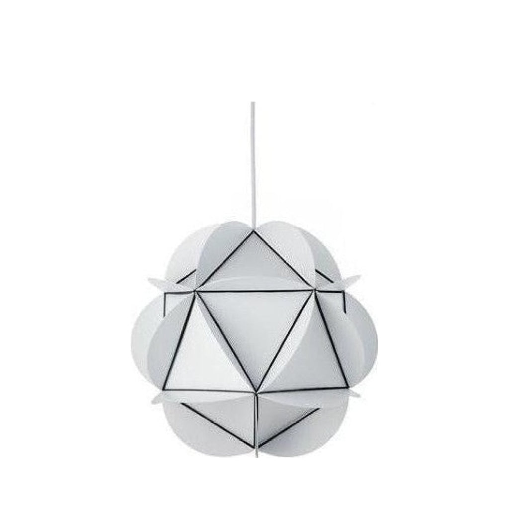Dyberg Larsen Illumin Rubber 20 Pendant white, Ø35