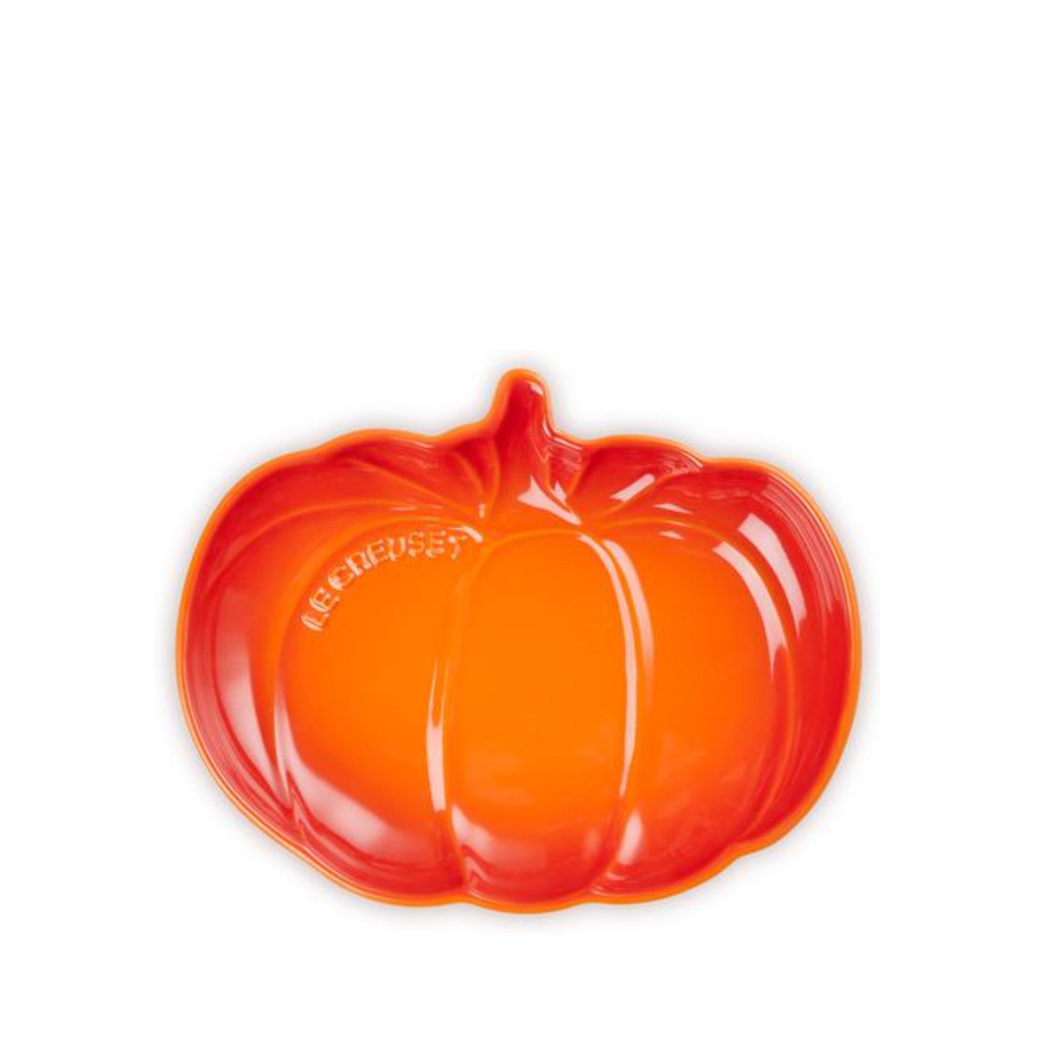 Le Creuset Pumpkin Plate Medium, Oven Red