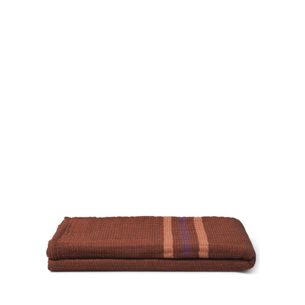 Juna Comfort Blanket Chocolate, 130x190 Cm