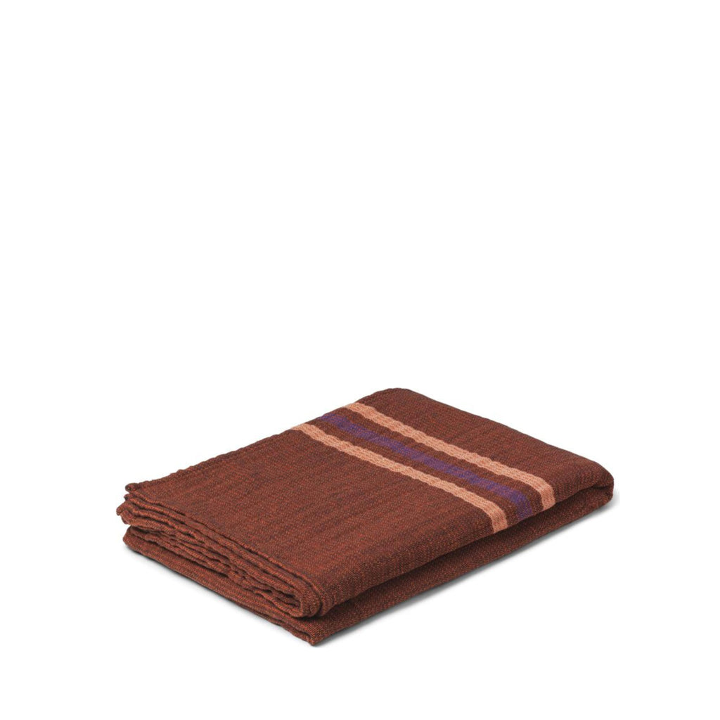 Juna Comfort Blanket Chocolate, 130x190 Cm