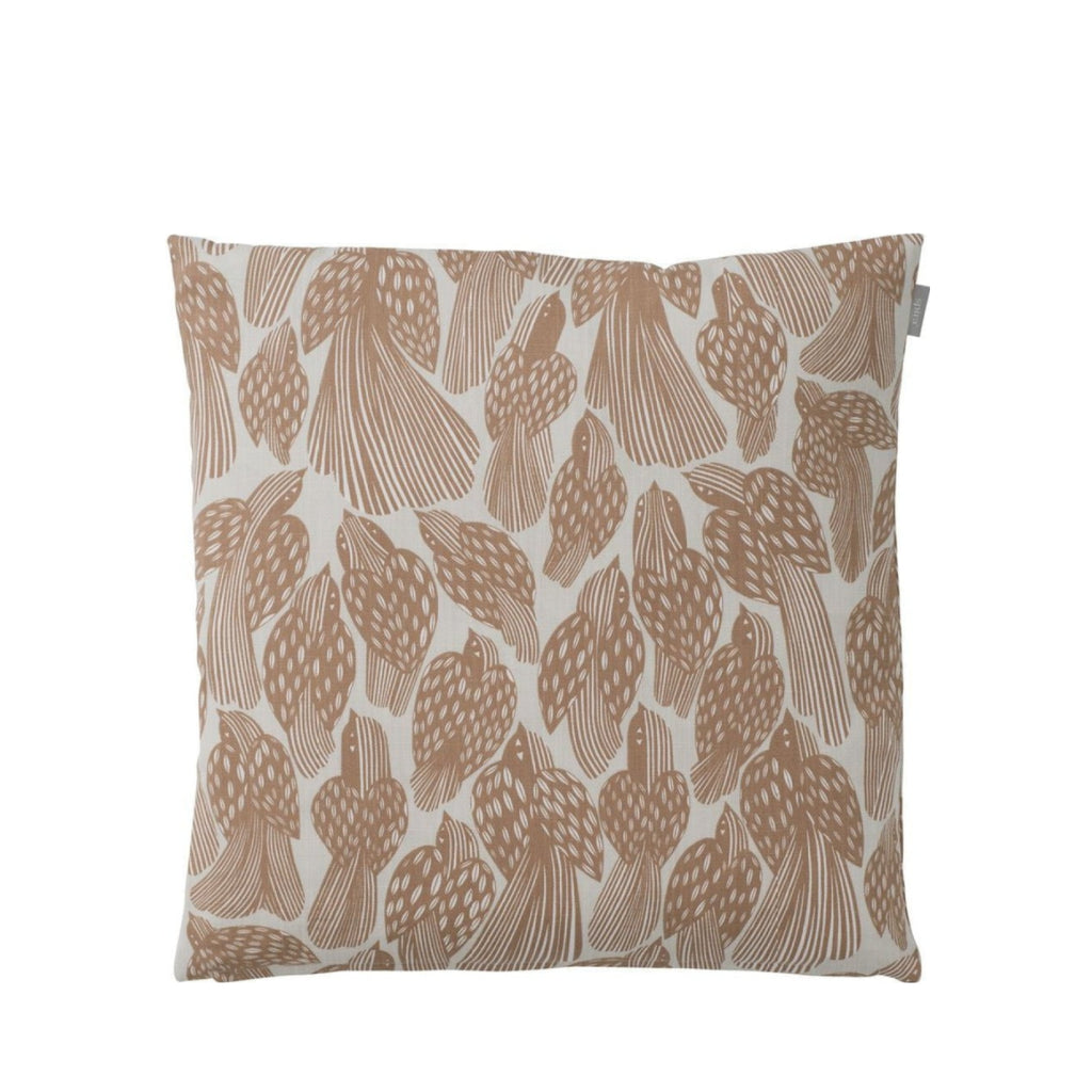 Spira Birds Pillow Cover, Rust
