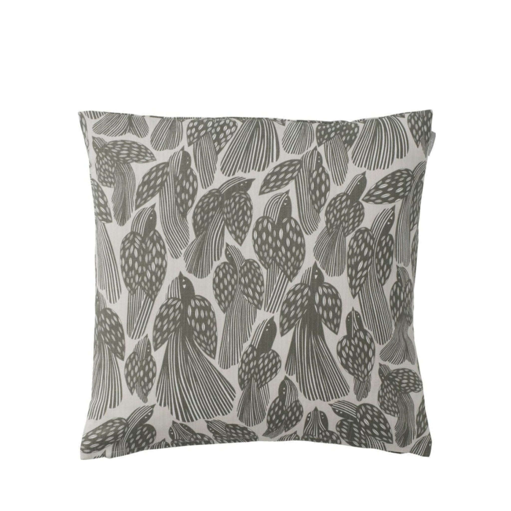 Spira Birds Pillow Case, Mineral Green