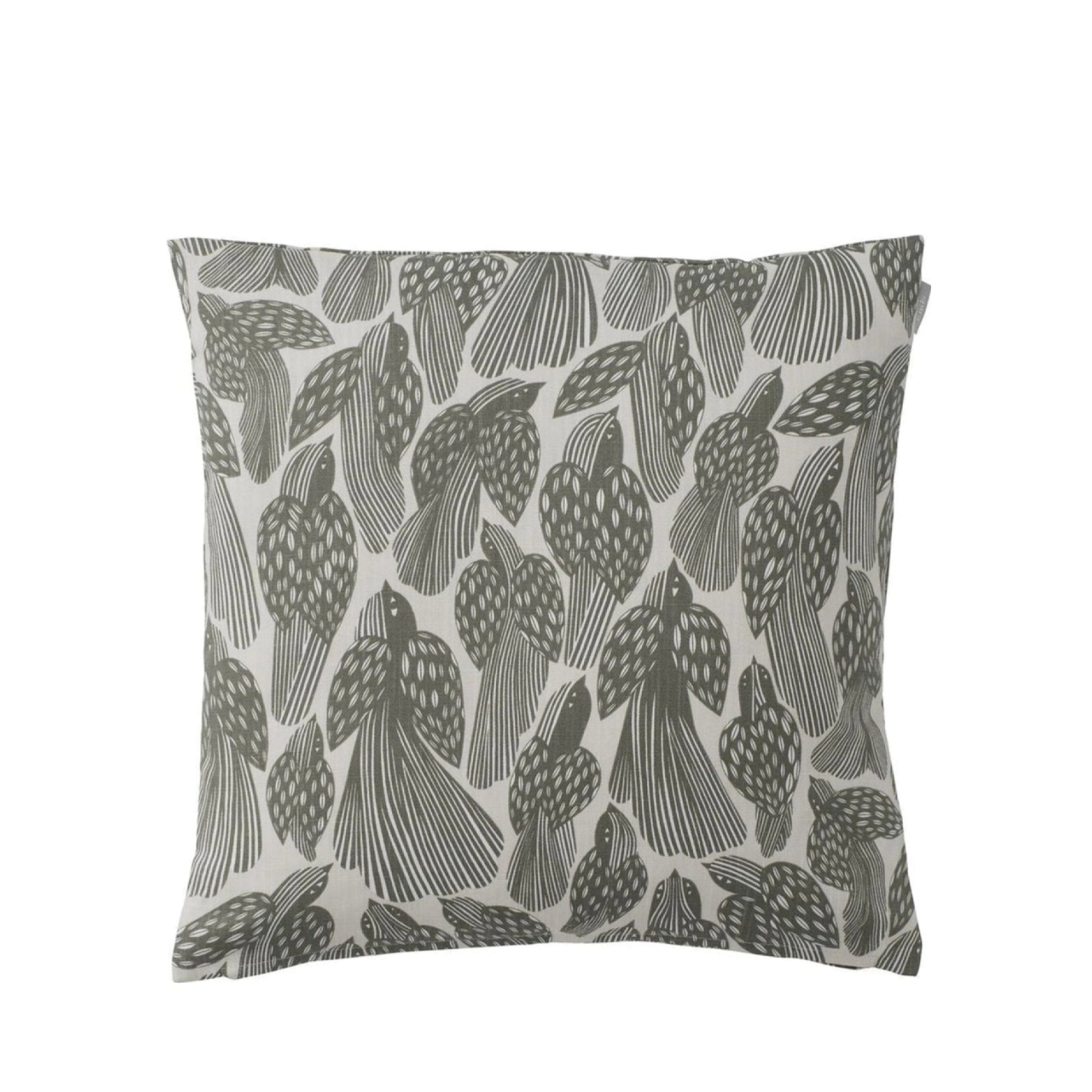 Spira Birds Pillow Case, Mineral Green