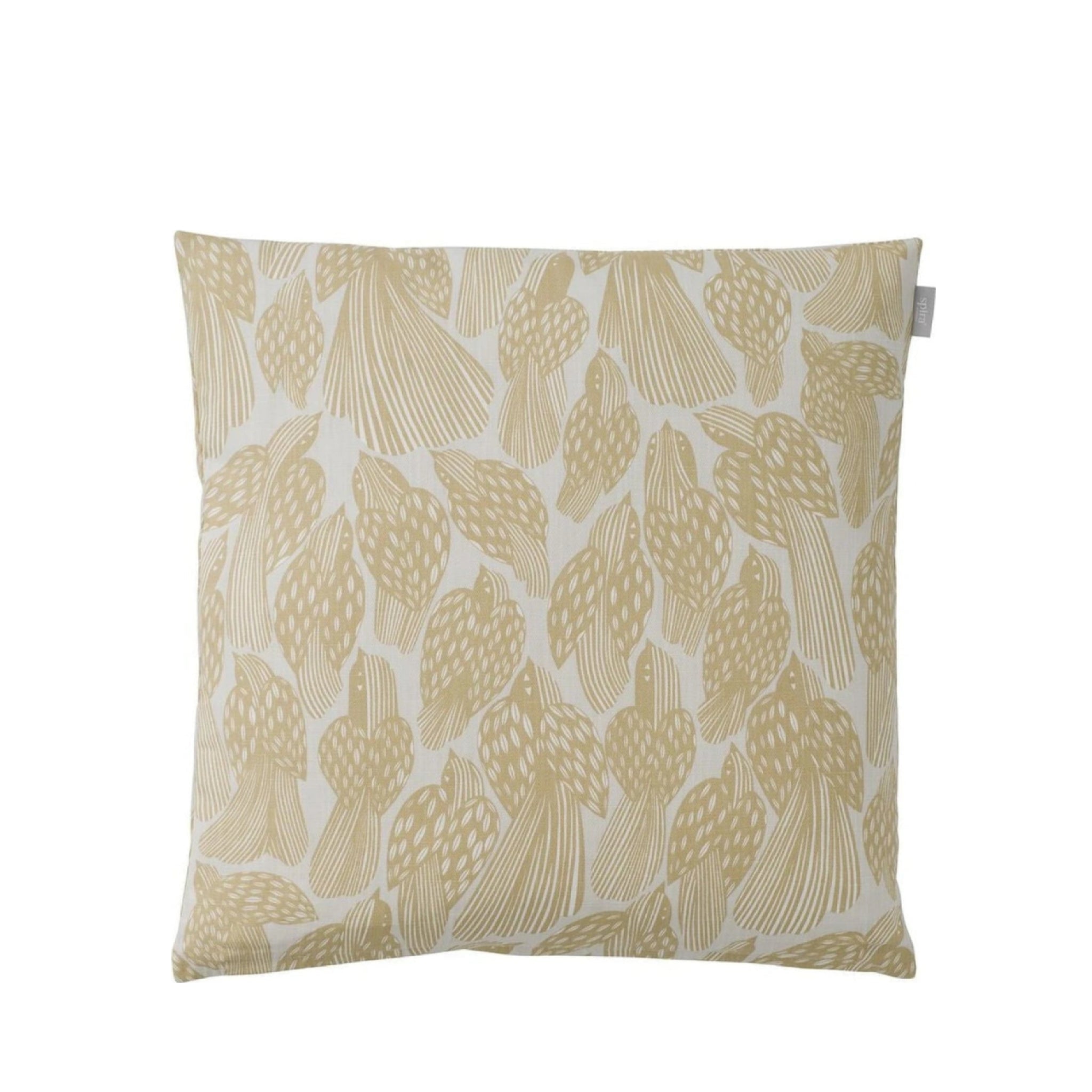 Spira Birds Cushion Cover, Straw