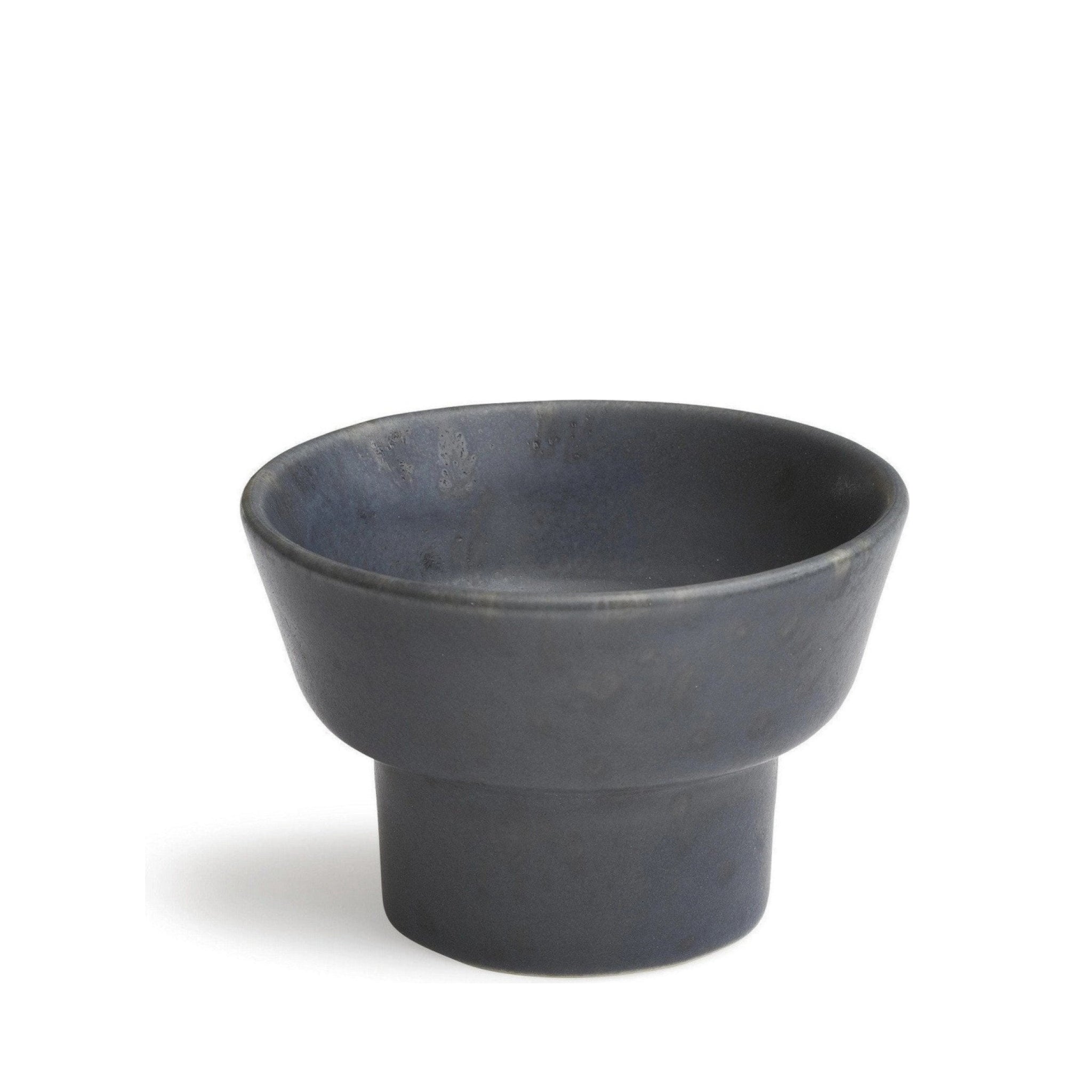 Kähler Ombria Candle Holder, Midnight Blue