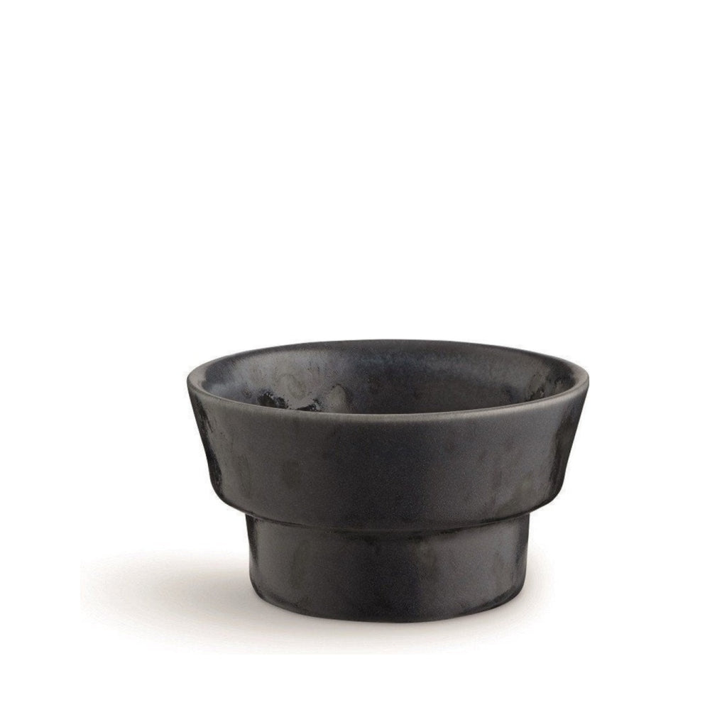 Kähler Ombria Block Candle Holder, Midnight Blue