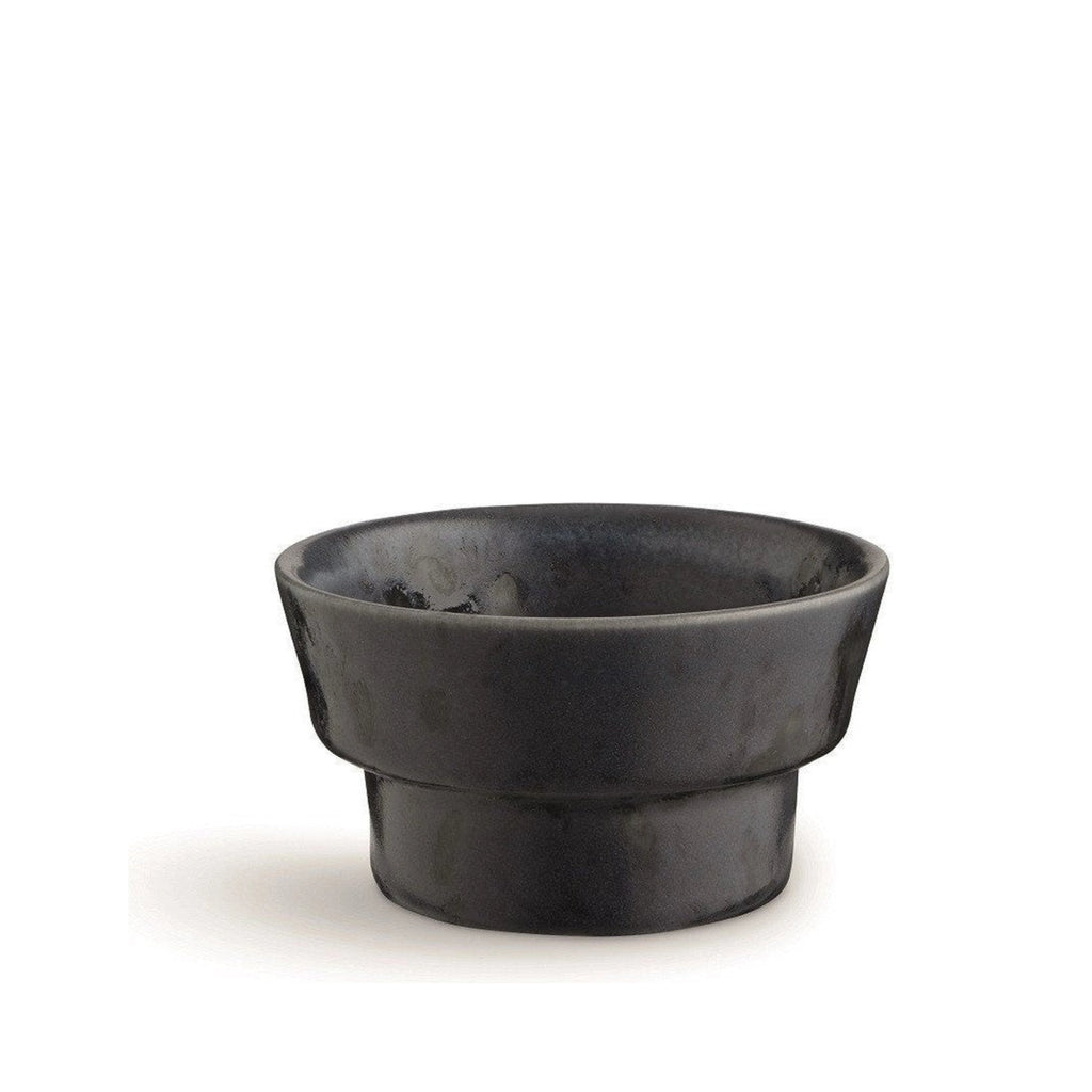 Kähler Ombria Block Candle Holder, Midnight Blue