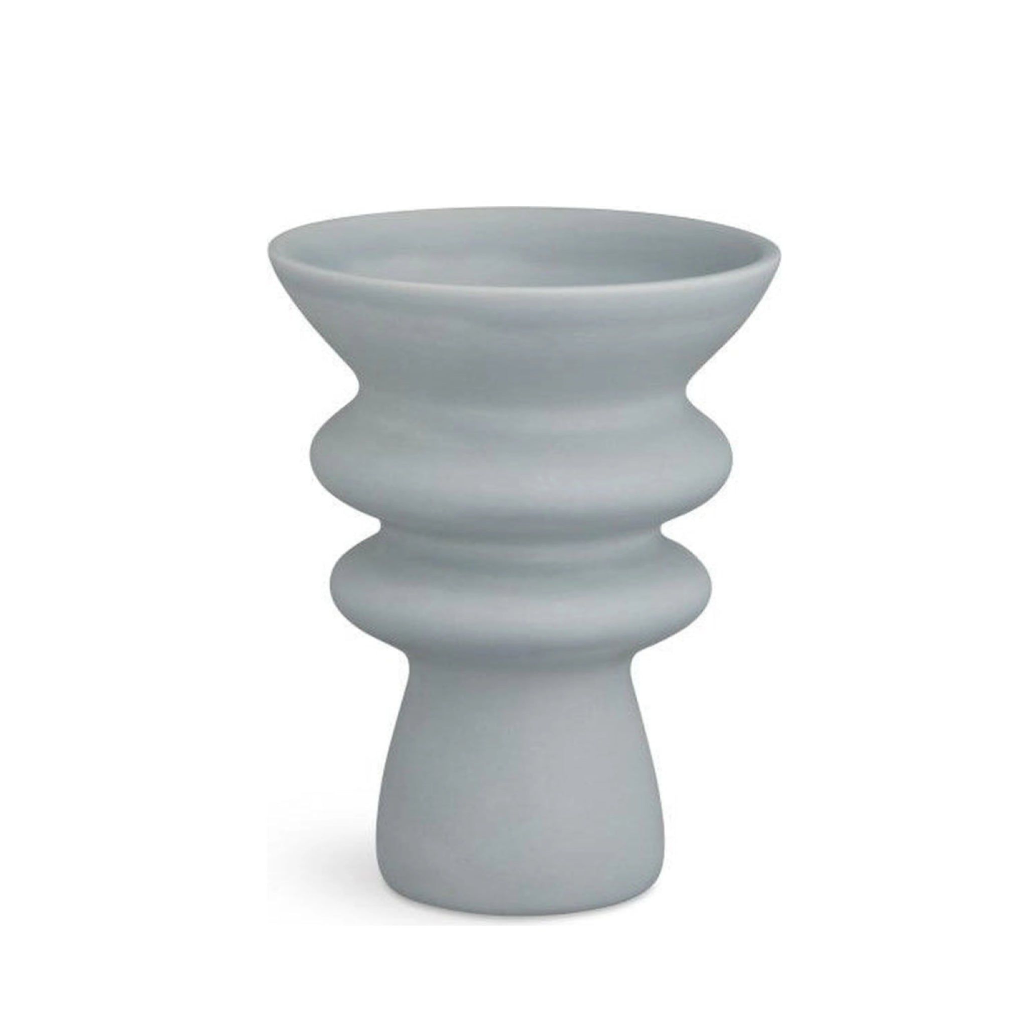 Kähler Contour Vase Blue, 20cm
