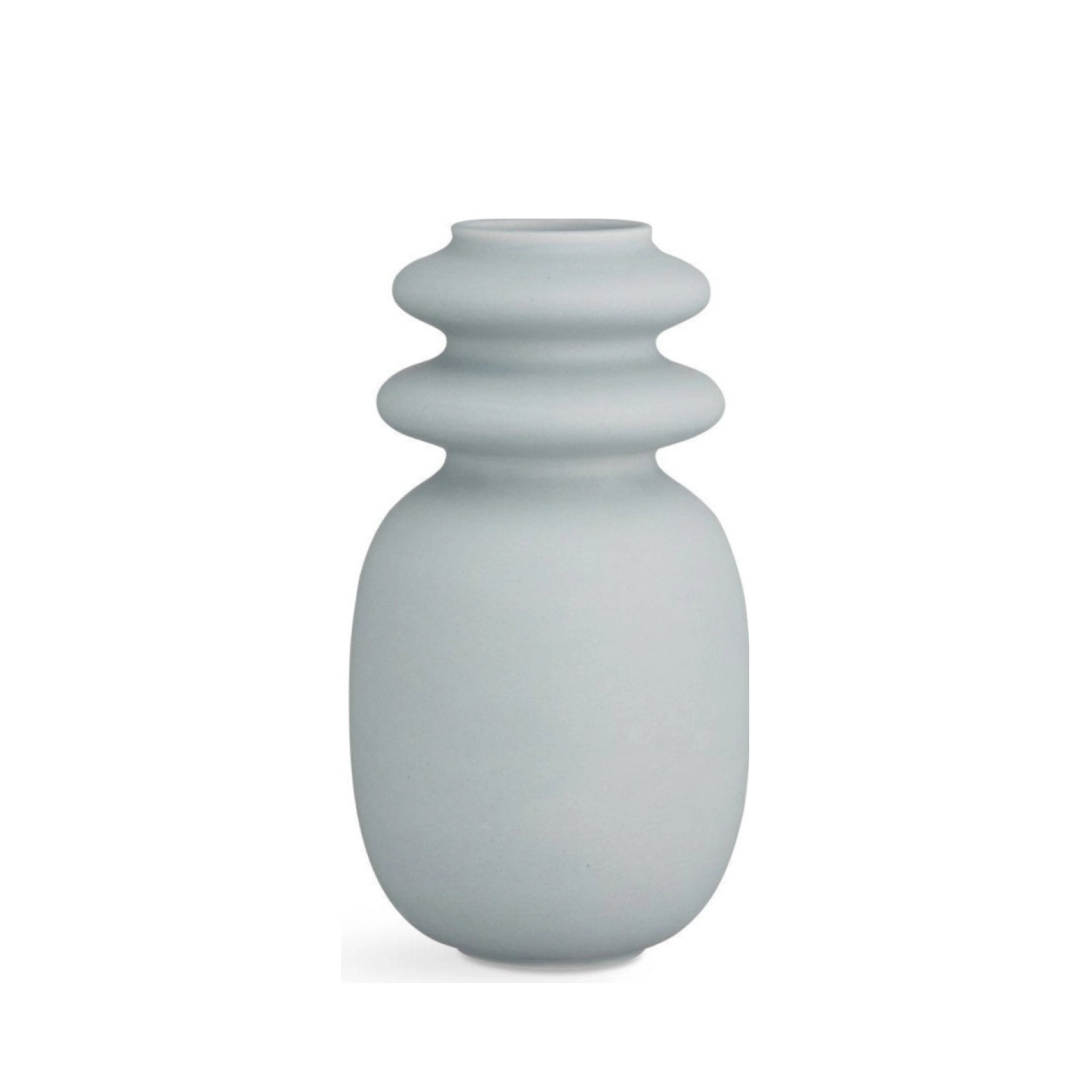 Kähler Contour Vase Blue, 29cm