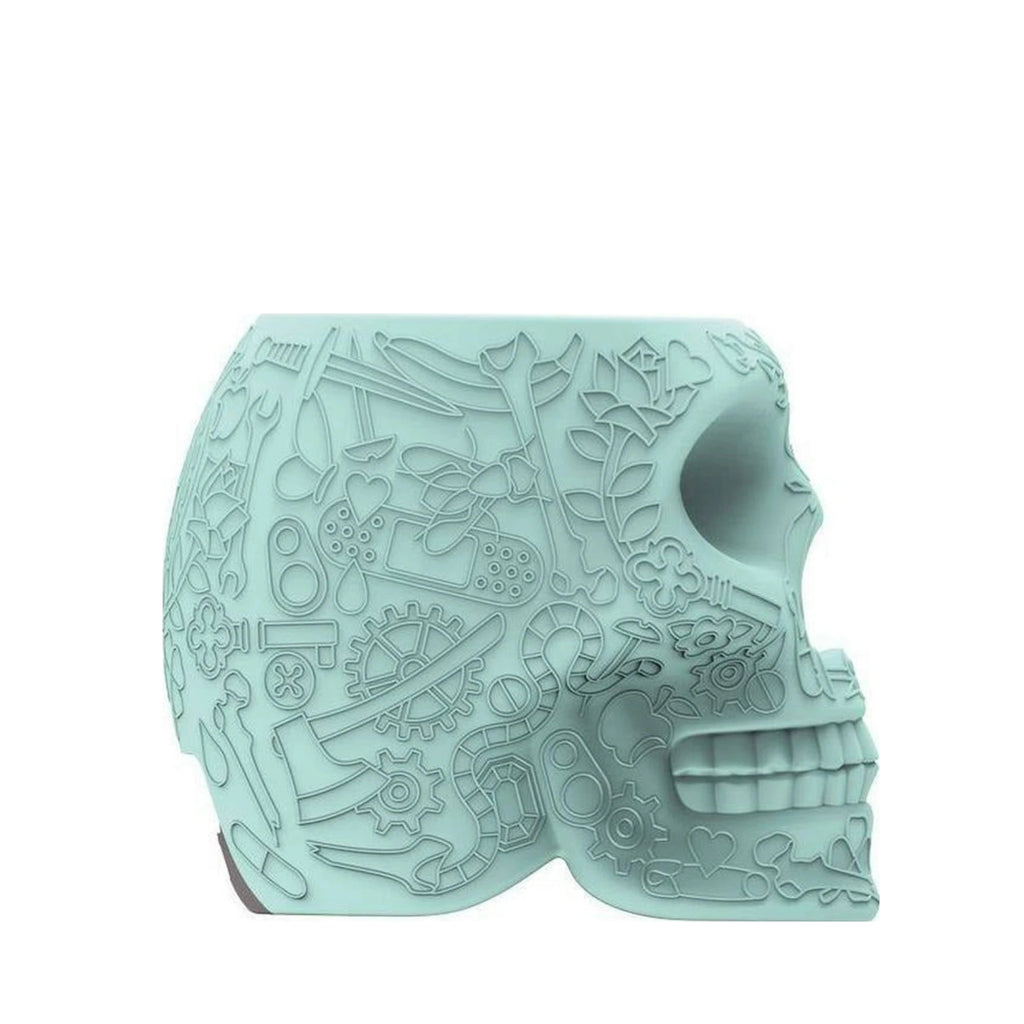 Qeeboo Mini Mexico Portable Charger - Stylish Blue 2600 mAh Power Bank