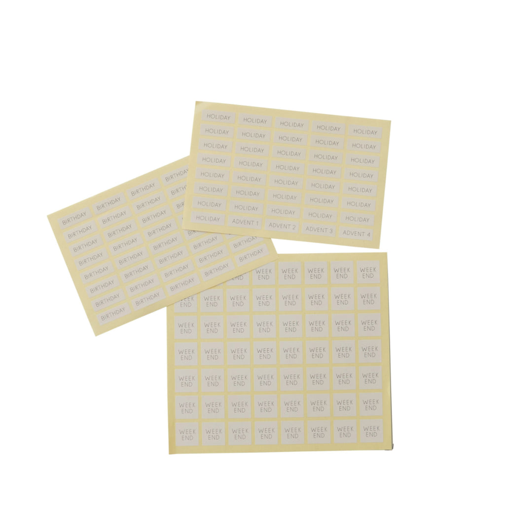 Design Letters Calendar 2023, Cool Gray