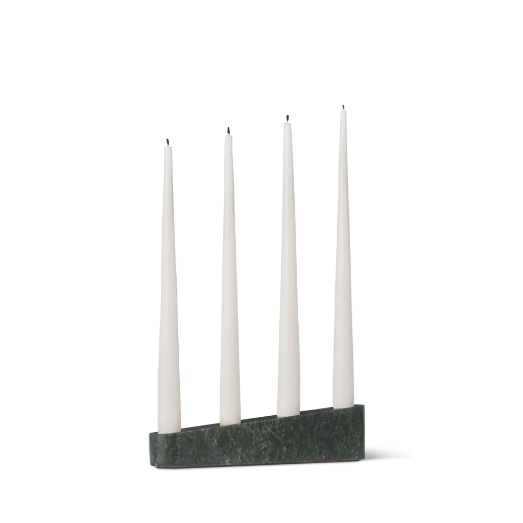 Spring Copenhagen Ilta Candleholder, Green