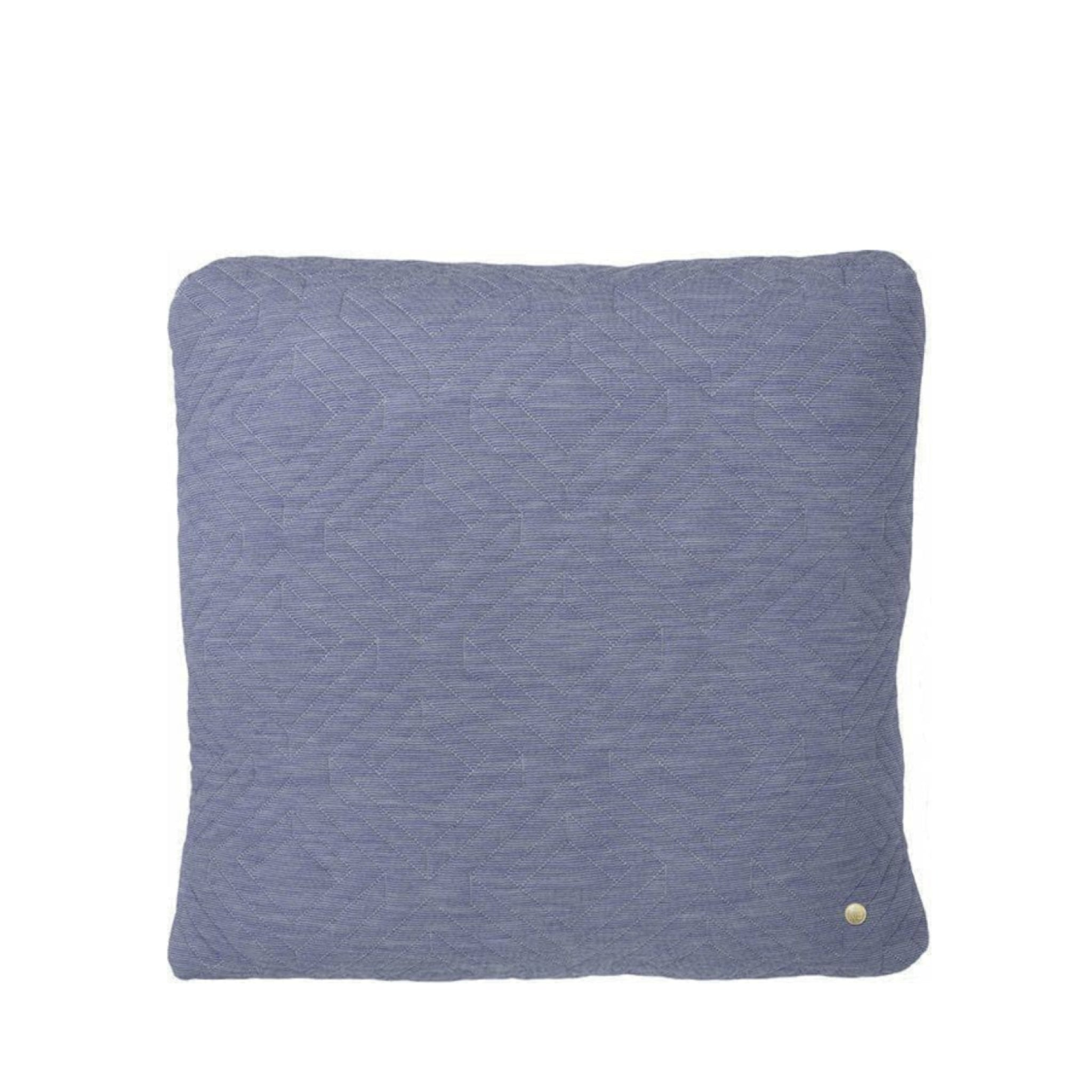 Ferm Living Quilt Cushion Light Blue, 45x45cm