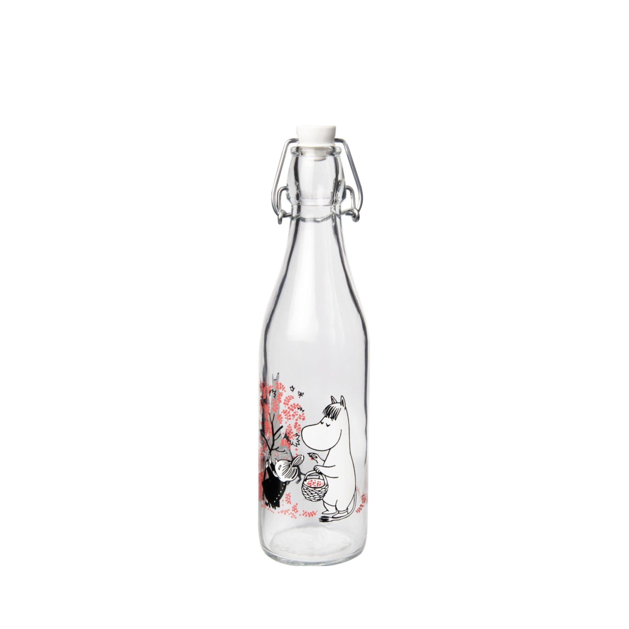 Muurla Moomin Glass Bottle, Berries