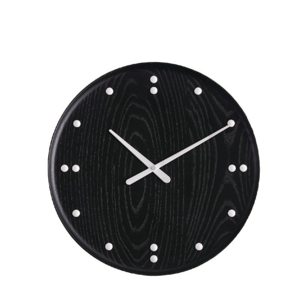 Architectmade Finn Juhl Wall Clock Black Ash, Ø35 cm