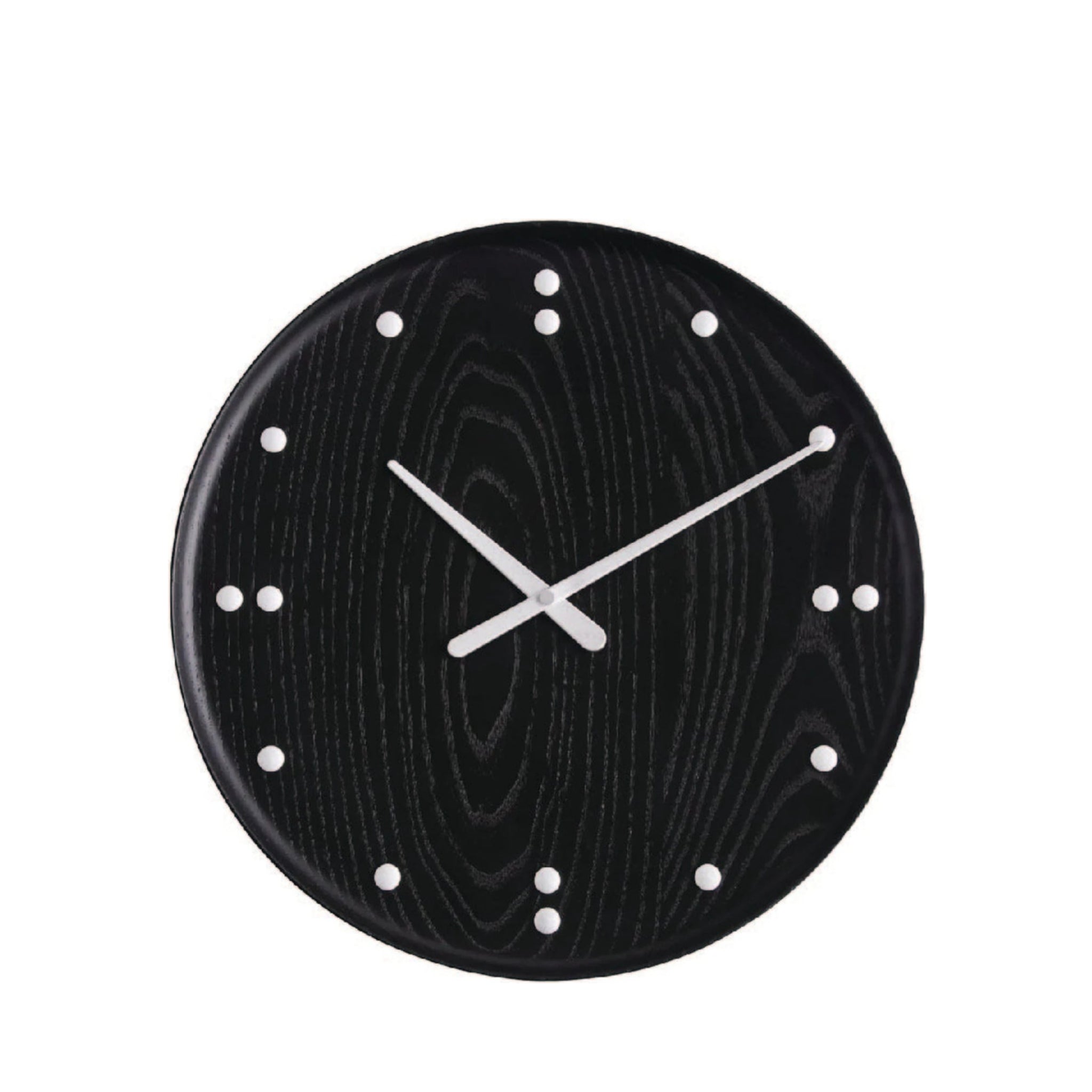 Architectmade Finn Juhl Wall Clock Black Ash, Ø35 cm