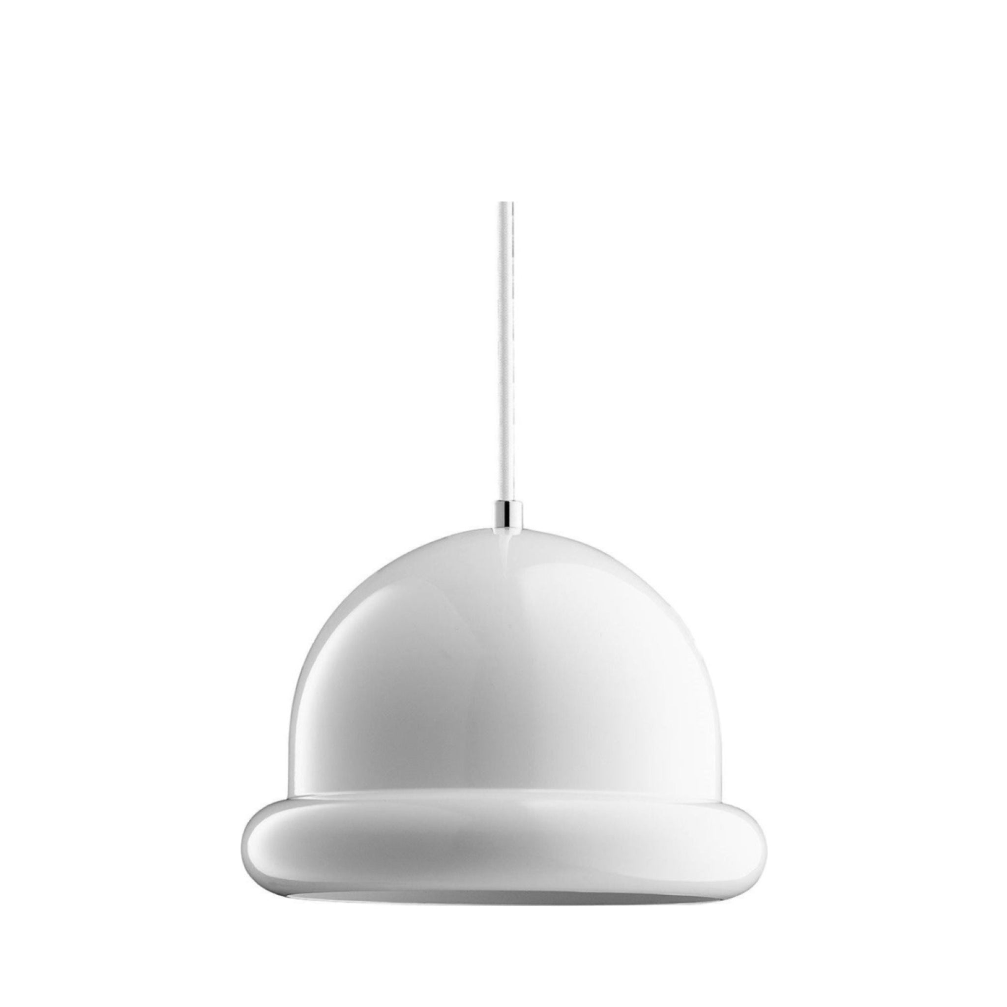 Dyberg Larsen Hattrick Pendant White, Ø23