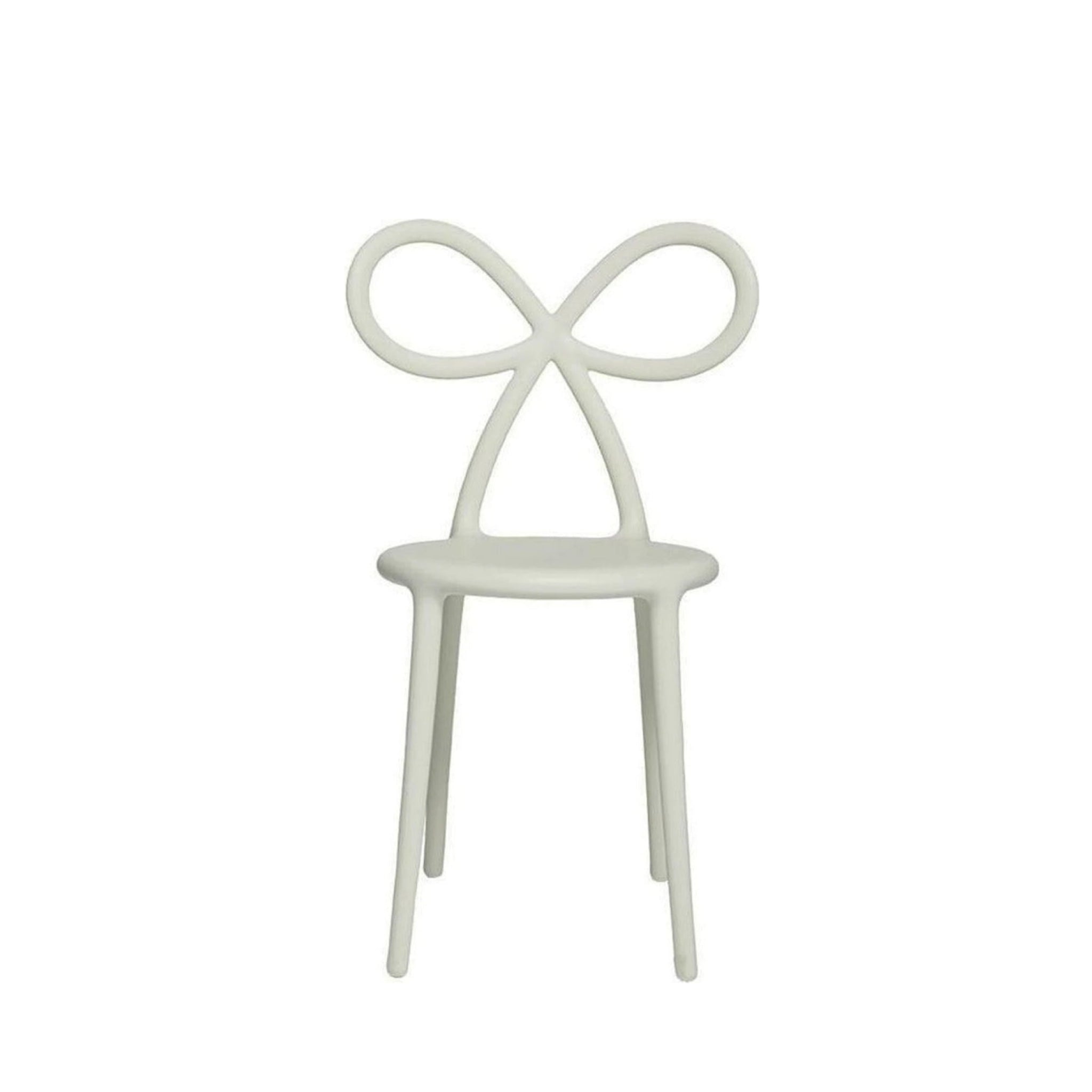 Qeeboo Ribbon Chair Baby By Nika Zupanc, White