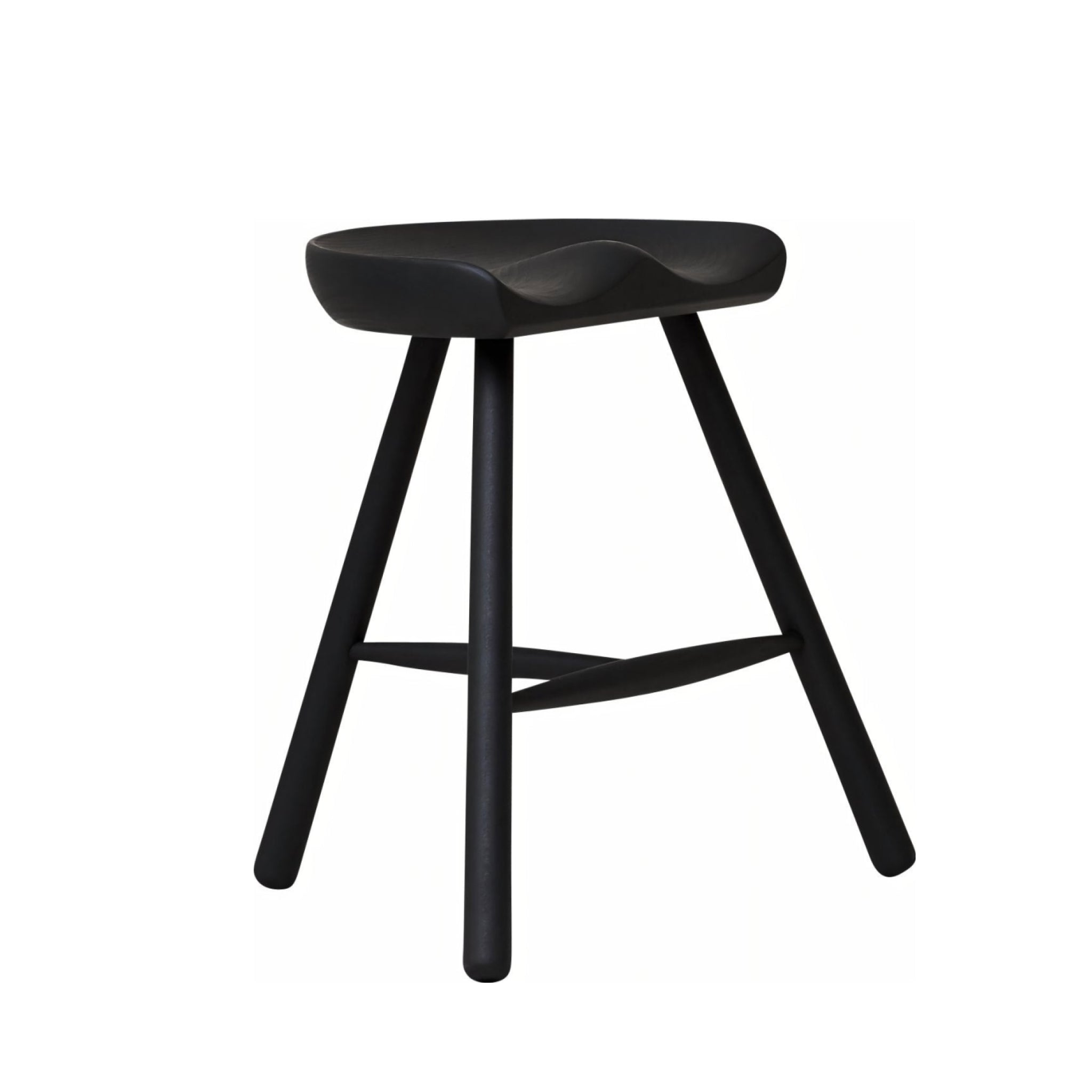 Form & Refine Shoemaker Chair 49 - Black-stained Solid Beech, Danish