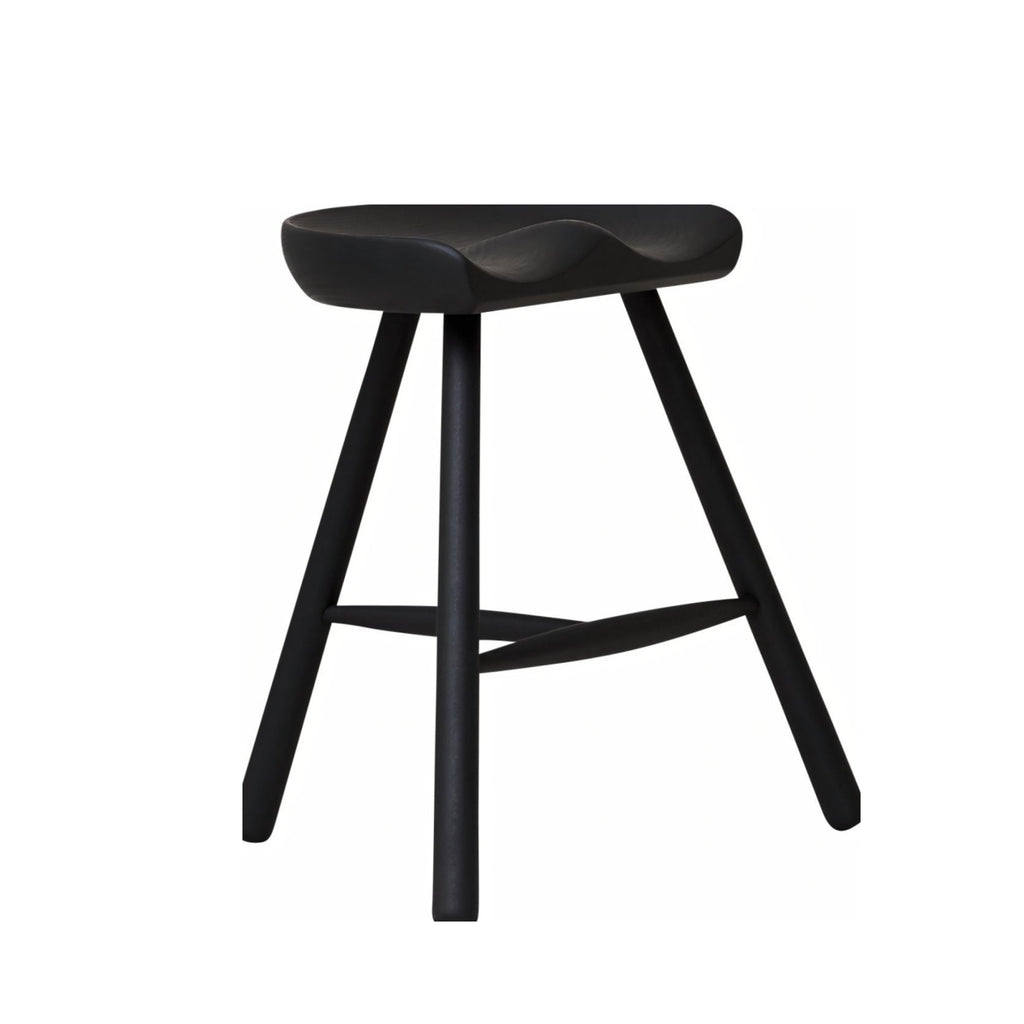 Form & Refine Shoemaker Chair 49 - Black-Stained Solid Beech, Danish