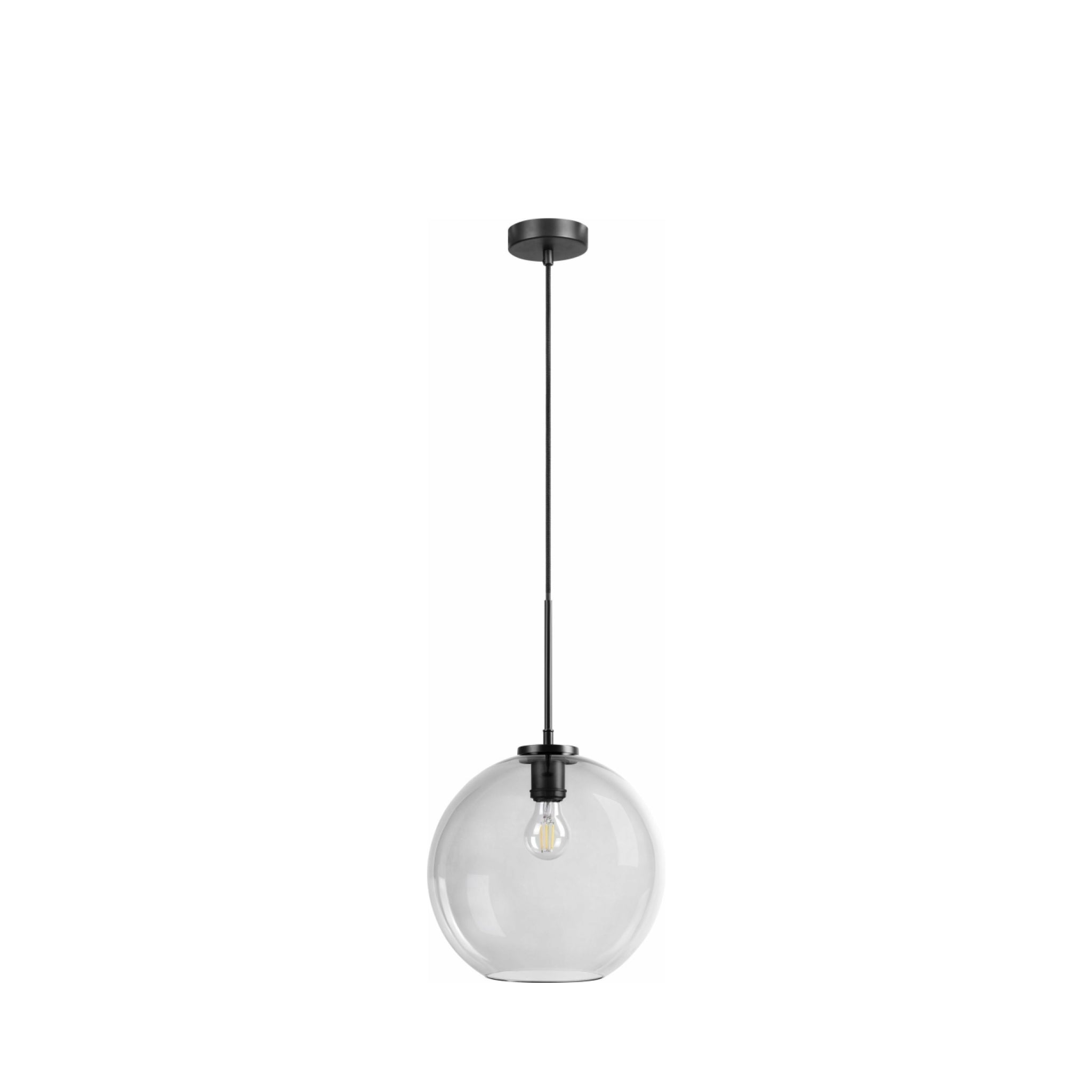 Dyberg Larsen Loop Pendant ø30 cm, black