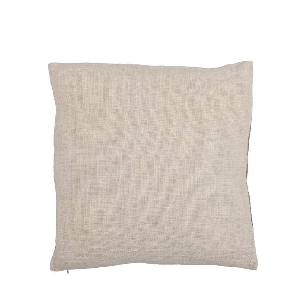 Bloomingville Blossom Cushion, Nature, Cotton