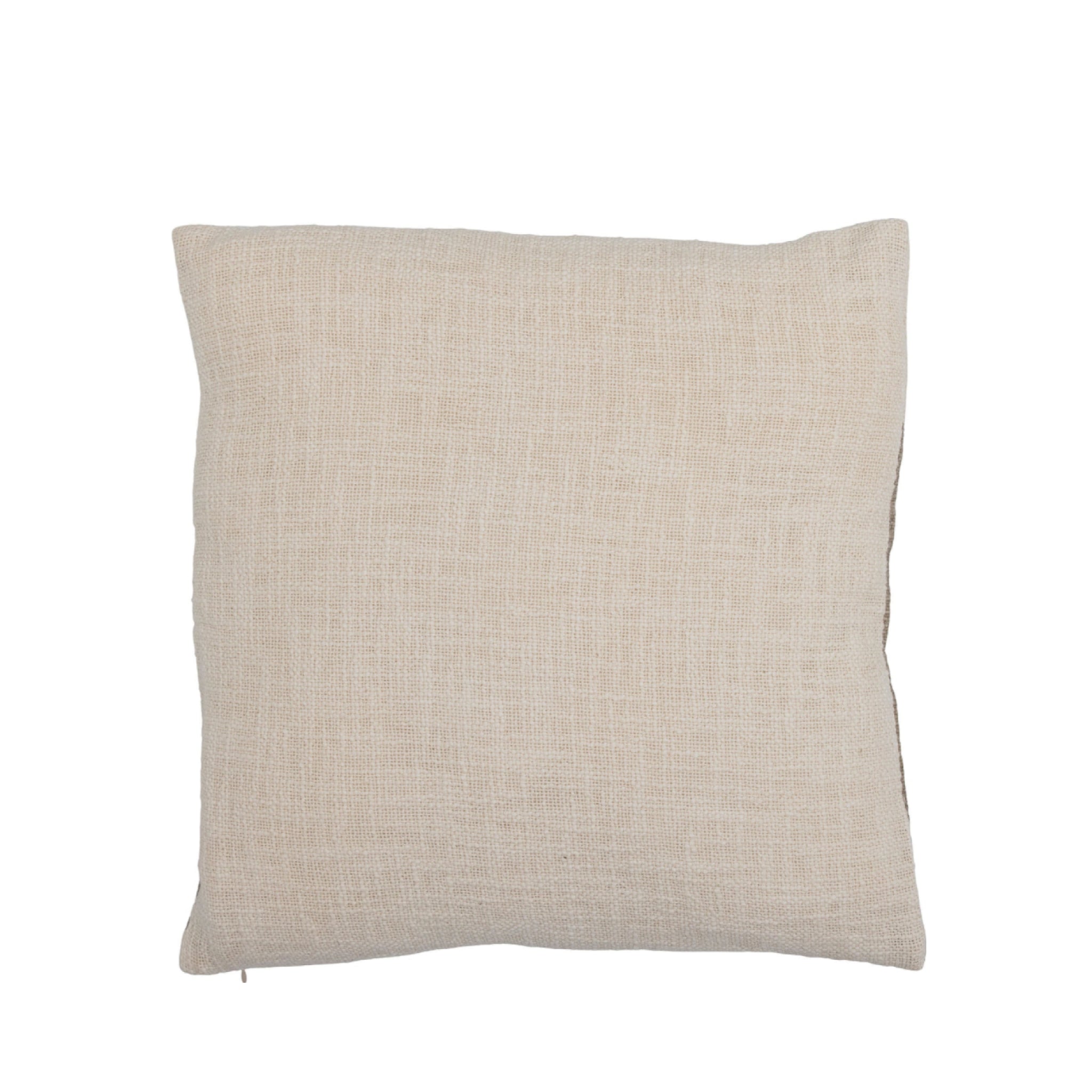 Bloomingville Blossom Cushion, Nature, Cotton