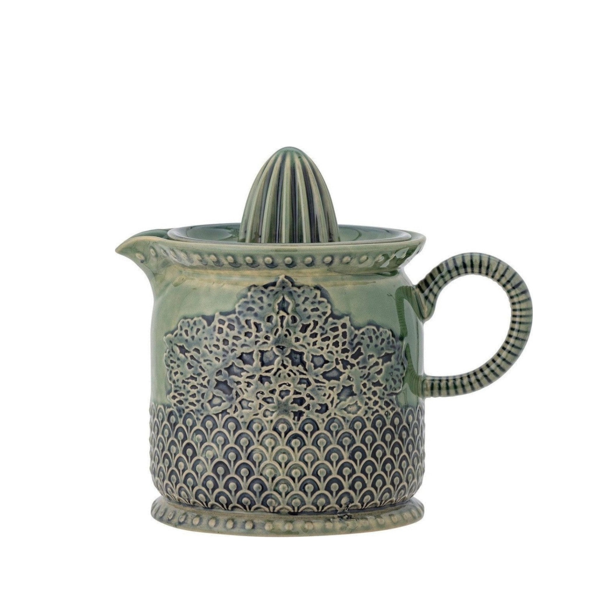 Creative Collection Liselu Lemon Juicer, Green, Stoneware