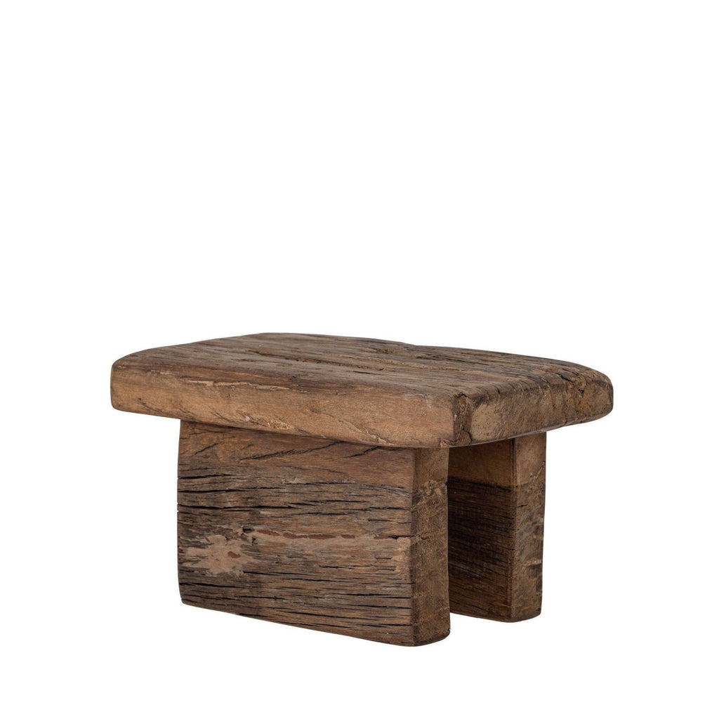 Creative Collection Tamy Pedestal, Brown, Reclaimed Wood