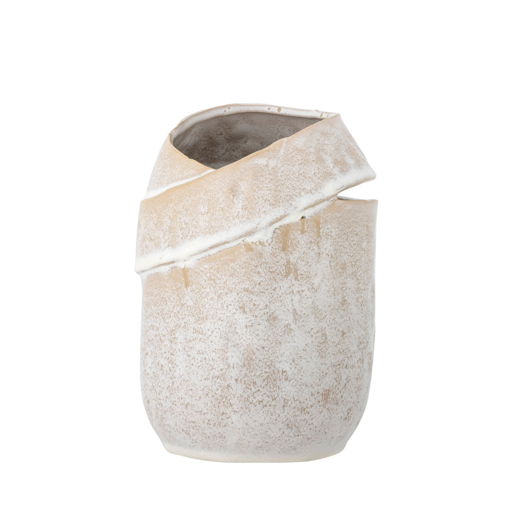 Bloomingville Abeera Vase, Nature, Stoneware